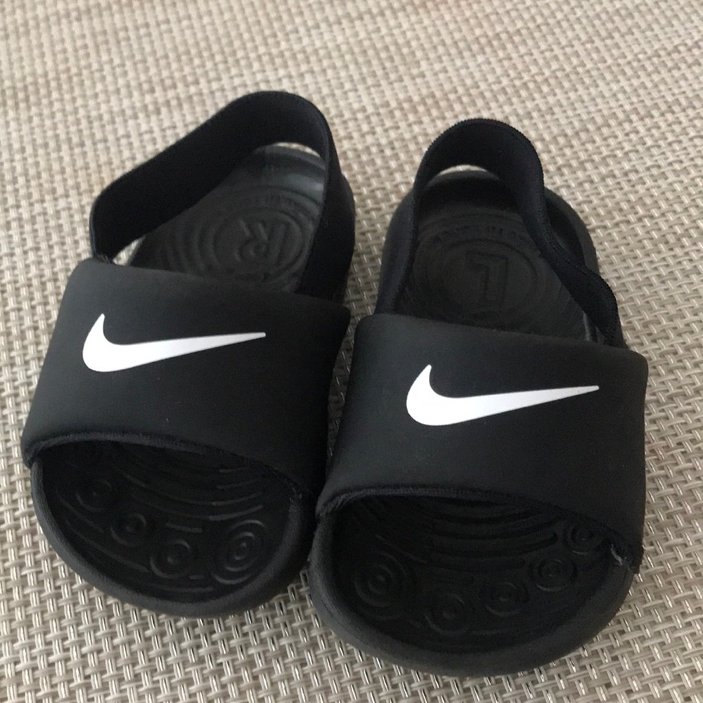 Baby Nike slides